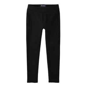 NWT The Children’s Place Girls Ruffle Ponte Knit (thick) Pull On Leggings 6x/7